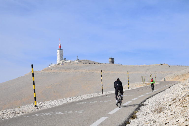 Le sommet du Mont Chauve est dégagé.