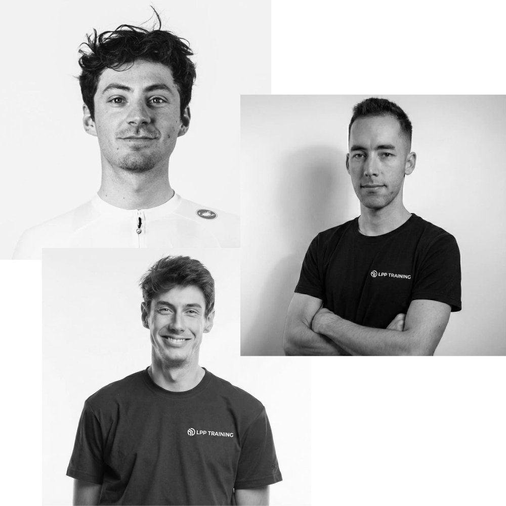 L'équipe d'entraineurs en cyclisme de LPP Training