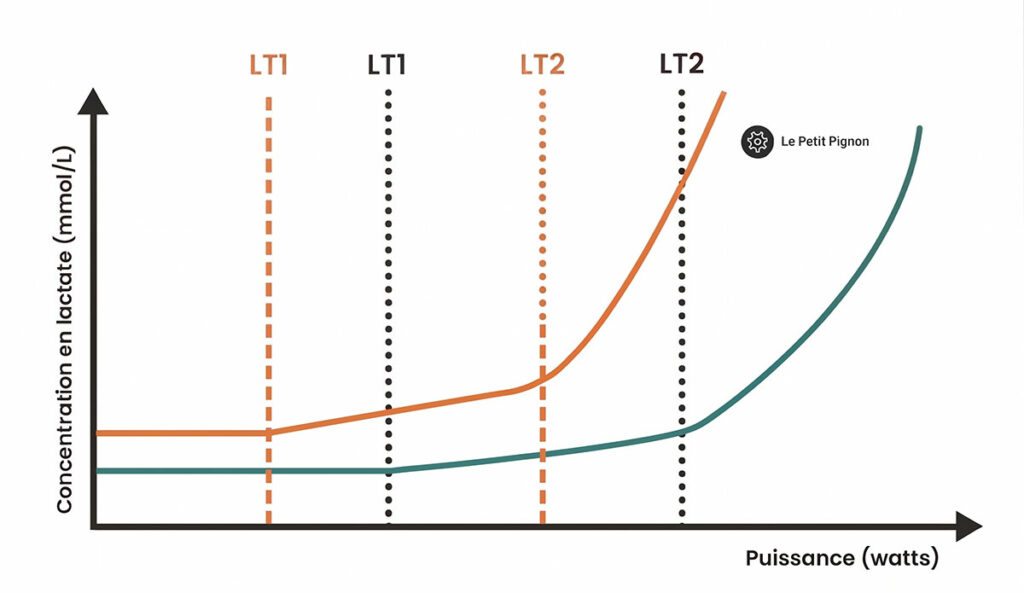 Analyse des résultats d'un test lactate